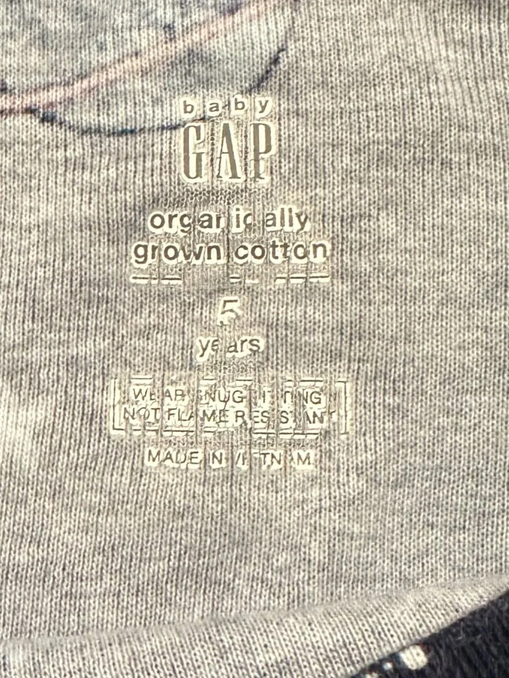 GAP sets pajamas